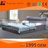 leisure style fabric bed mattress design