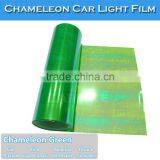 New Shiny Transparent Chameleon Color Change Vinyl Film Car Headlight thumbnail-2