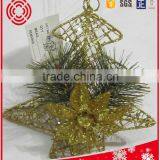 Decorative Iron Star With Flower Ornament for Home Decor thumbnail-2