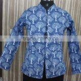 Vintage Kantha Quilted Jacket Reversible Ethnic Quilted Jacket thumbnail-1