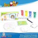 Kids Diy Painting Toy Safe Non-toxic 4 Color Kids Coloring Painting Drawing Book Diy Toy Finger Paint thumbnail-1