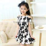 2015 New Fashion Children Girl Flower Dress thumbnail-1