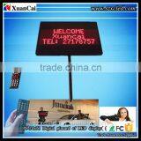 New! Digital Placard P5-24x72 With Printed Logo 1/2/ 3 Lines Message Progarmable LED Placard Sign Display thumbnail-3