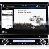 Winmark 7 Inch 1 Din Car Navi DVD Player Stereo With Motorized Retractable Monitor GPS Bluetooth Radio Mirror-Link Universal thumbnail-3