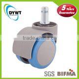 Rubber Nylon Pneumatic Scaffold Caster Lifting Wheel With Brake thumbnail-4