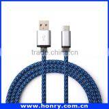Nylon Braided Type C Cable USB3.0 Data and Charging Cable for New Phone thumbnail-2