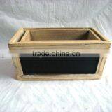 Flower Pot With Blackboard(FSC Certificate)