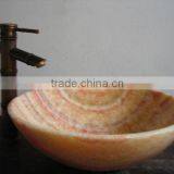 Natural Hotel Bathroom Yellow Jade Vanity Tops thumbnail-1