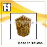 Fashionable Car Aluminum Safety Orange Saffron Classical Brand Epoxy Sticker thumbnail-5