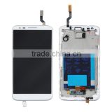 Wholesale Price LCD Display And Touch Screen Digitizer For LG Optimus G2 D800 , LCD Screen For LG Optimus G2 D800 - White
