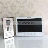 China ETE 10"tft-lcd 500tvline color indoor monitor and outdoor camera panels door phone system, ete video door phone