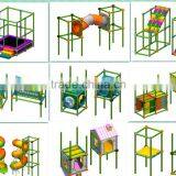 Kids Indoor Soft Playground Equipment/Children Indoor Playground Equipment Set For Sale thumbnail-2