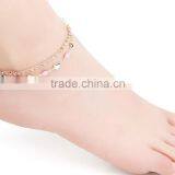 Factory Direct New Design Multi-colored Crystal Evil Eye Barefoot Sandal Anklet thumbnail-2
