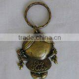 2013 Crafts Metal Girl Big Kiss Keychain