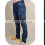 Hot Slim Cutting Straight Jeans Trousers for Men thumbnail-3