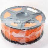 2016 New and Hot Sale 1.75mm 3mm PLA 3d Printing Supplies Orange Color