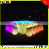 Multi Color Changing Plastic Furniture/night Club Illuminated Led Bar Counter for Event Night