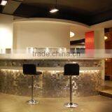 China Supplier Stone Mix Glass Ceramic Mosaic Tile For/interior 3d Wall Art Decor With Low Price