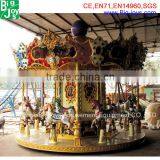 Attracting Animal Design Kiddie Rides Carousel; Cheap Kiddie Carousel Horse Ride, Electric Kiddie Ride On Carousel thumbnail-4
