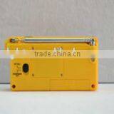 Compact Dynamo Crank Radio Flashlight, Self Powered, Emergency Siren, Phone Charger thumbnail-5