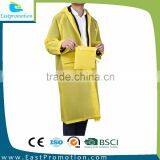 YELLOW FASHION PVC VINYL RAINCOAT MADE IN CHINA thumbnail-2