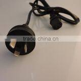 ac Power Extension Cord Plug 10A 3 Flat Pin ac Power Cord Plug With Competitive Price Flat Pin New Approved AC Power Cord 3 Pin thumbnail-4