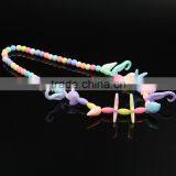 New Fashion Kids Candy Acrylic Beads Necklace Children For Cute Girl Baby Children thumbnail-3