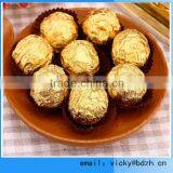 Flexo Printed Aluminum Foil Material Chocolate Wrapping Paper thumbnail-1