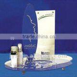 Clear Acrylic Round Cosmetics Display