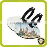 Football Sublimation Wooden Blank Bag Tag