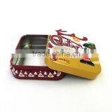 Personalised GPS Tin Box, Square Mouse Tin Box