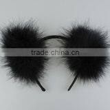 Hot Cosplay Party Dress Cat Ears Hairband Cat Tail Suit With Feathers thumbnail-3