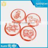 13.56mhz Rfid Hang Tag Jelly Card Luggage Card for Tracking With Punching Hole