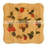 Squrare Bamboo Coaster thumbnail-3