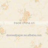 Non Woven Flower Wallpaper/fireproof Wallcovering thumbnail-1