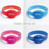 Silicone Rfid Wristband Rewritable Rfid Wristband