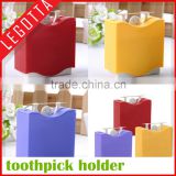 Cheap price bulk sale creative popular new custom toothpick container