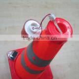 China Manufacturing Red LED Traffic Cone /Parking Lot Light Cones thumbnail-5