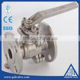 2pc Cf8m Pn16 Stainless Steel Ball Valve With Flange thumbnail-1