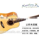 Natural Wood china manufacture acoustic guitar 41'' professional instrument for sale (HF-720SS)