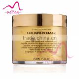 Best selling face lift mask crystal bio-friendly disposable moisturizing Anti wrinkle 24k gold mask