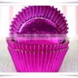 Wholesale Foil Cupcake Liners Plain Coloured Cupcake Cases Plain Color Baking Cups