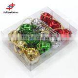 No.1 Yiwu Exporting Commission Agent Wanted Christmas Tree Decoration Promotional Colorful Christmas Ball 12 Pcs Christmas Bell thumbnail-2