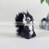 New Design Animated Black Animal Toy Bulk Plastic Squirrel thumbnail-6