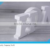 White MDF Letter HOME Decorative Wood Letter thumbnail-4