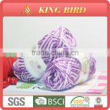 Space Dyed Yarn 100% Cotton 6S/4 in Purple