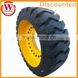 Advanced New Design 17.5-25 Solid Tires for Front Loader Tractor With Rims Assembly thumbnail-1