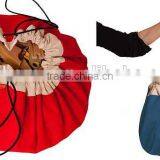 Toy Storage Bag For Baby and Kids Toys Organizer Quick Toy Mat Simple thumbnail-5