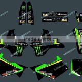 ENERGY BLACK DST0221TEAM GRAPHICS & BACKGROUNDS DECALS STICKERS Kits for KAWASAKI KX125 KX250 1994 1995 1996 1997 1998 thumbnail-1