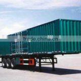 China Manufacturers 3 Axles Cargo Box Trailer thumbnail-2